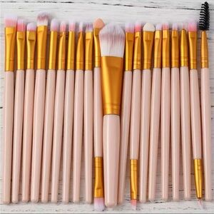 20pc Eyeshadow Makeup Brush Set High Quality